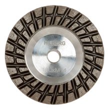 Чашка алмазная для плитки и камня 100*M14, №50-60, Hilberg Stone, Aluminium Base, HSC342
